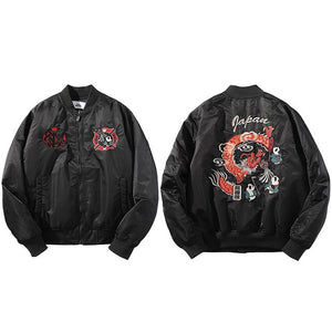 Pandas & Dragon Bomber Jacket