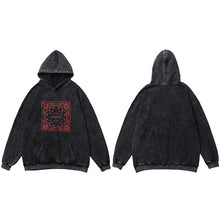 Load image into Gallery viewer, Vintage Bandana Pattern Hoodie