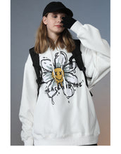 Load image into Gallery viewer, Peace And Hope Flower Hoodie