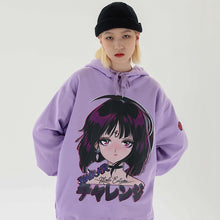 Load image into Gallery viewer, Anime Girl Blackair Hoodie