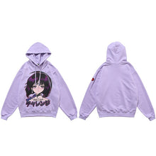 Load image into Gallery viewer, Anime Girl Blackair Hoodie
