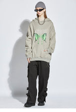 Load image into Gallery viewer, Dancing Skull Butterfly Hoodie