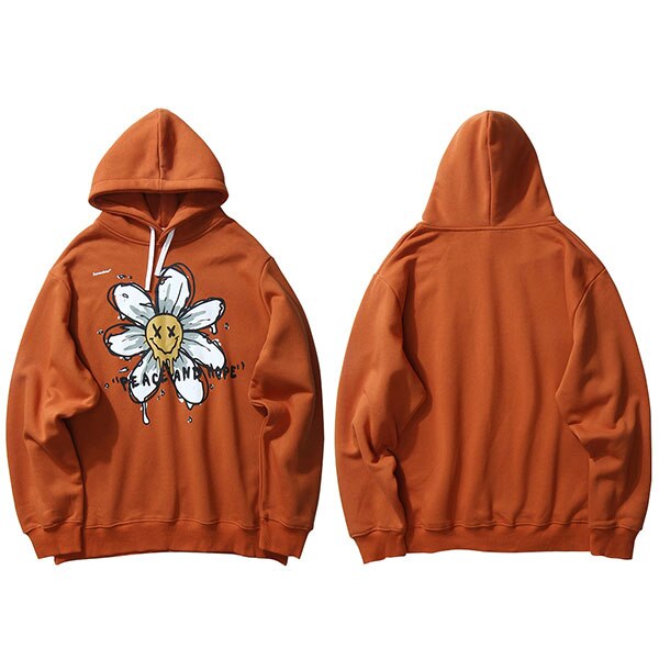 Peace And Hope Flower Hoodie