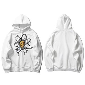 Peace And Hope Flower Hoodie