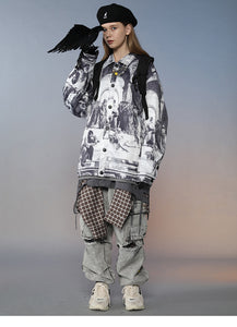 Vintage Ancient ART Retro Jacket