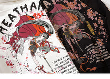 Load image into Gallery viewer, Sakura Fleece Floral Hoodie