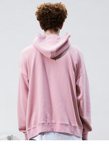 Butterfly Labl Off Distressed Hoodie