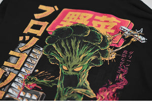 Brocoli Monster Attack Hoodie