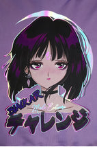 Load image into Gallery viewer, Anime Girl Blackair Hoodie