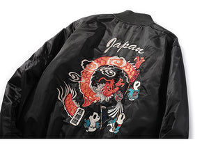 Pandas & Dragon Bomber Jacket