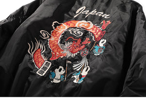 Pandas & Dragon Bomber Jacket