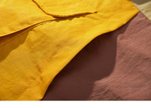 Load image into Gallery viewer, Vintage yellow patch style Hooded Windbreaker